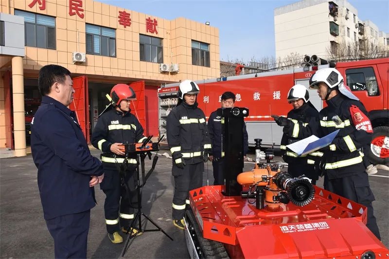 &ldquo;新戰(zhàn)友&rdquo;入列，使命必達(dá)， 北京凌天智能助力東營油田消防隊(duì)