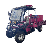 四輪動力款可移動滅火站(高壓細霧泡沫型)