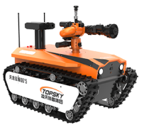 防爆消防滅火偵察機(jī)器人（D6中型，全功能款，雙向語(yǔ)音對(duì)講+語(yǔ)音控制+漏電探測(cè)+火焰識(shí)別+自主跟隨+半自住行走）